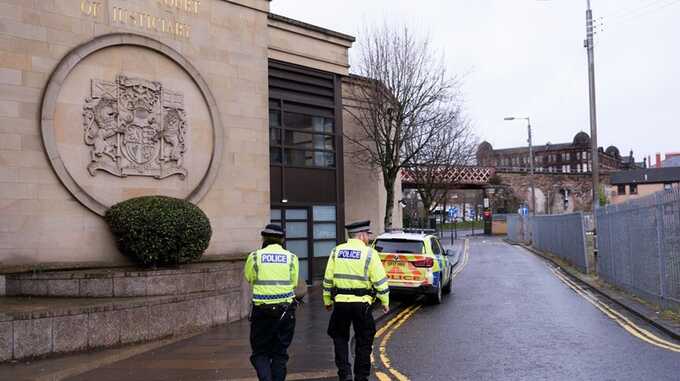 A general view of the High Court in Glasgow. Pic: PA