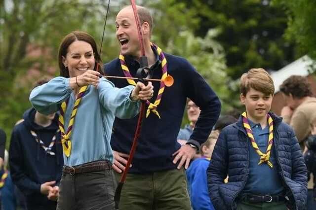 Kate is the joint president of the Scouts Association ( Image: POOL/AFP via Getty Images)