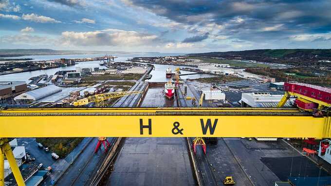 Harland and Wolff finance chief resigns