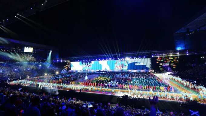 The 2014 Games featured a lavish opening ceremony at Celtic Park