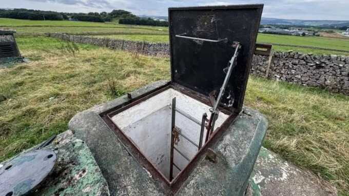 The nuclear bunker has picturesque views (Image: SDL Property Auctions)