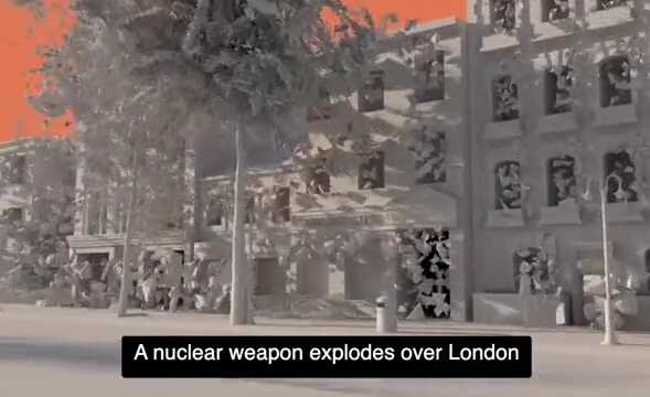 Terrifying simulation shows what would happen if nuclear bomb hit central London