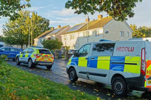 The bodies of a married couple were discovered inside a home on a residential street (Picture: Athena Picture Agency)