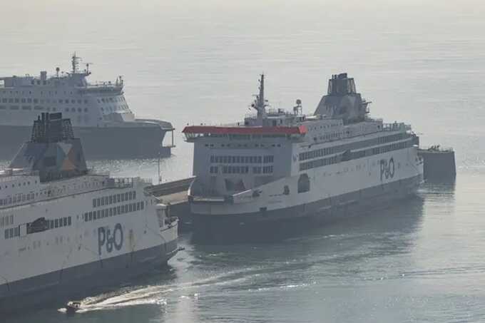 Port giant cancels £1bn investment announcement following transport secretary’s comments about P&O Ferries