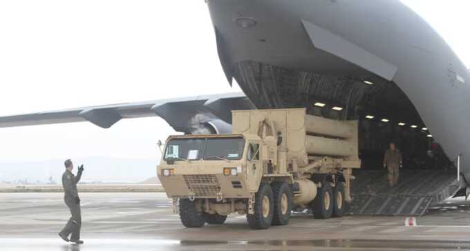 US to send antimissile system to Israel