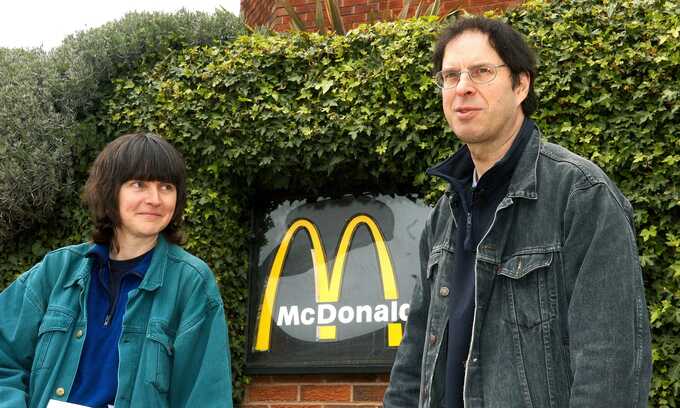 Keir Starmer gave legal advice to environmental campaigners Helen Steel and Dave Morris in the 1990s. Photograph: Getty Images