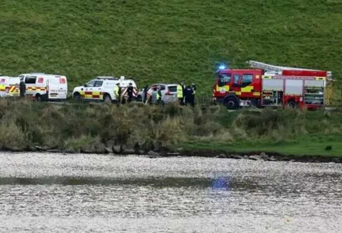 Major incident declared at beauty spot after two people go missing underwater