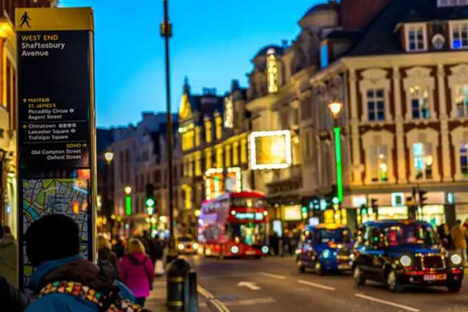 Car ploughs into people in central London on Christmas morning