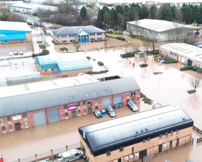 Major incident: 59 people rescued from flooding