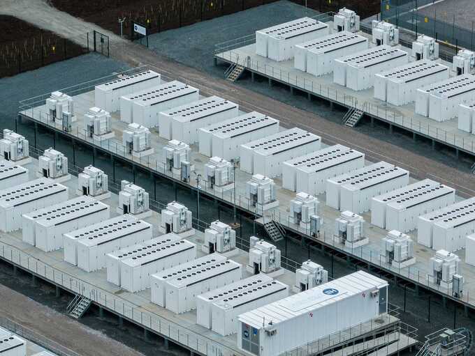 ’Europe’s largest battery farm’ built on former coal mine