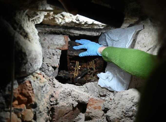 Royal treasures were lost for decades found in cathedral crypt