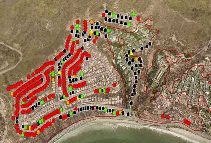 Interactive map reveals the extent of LA wildfires devastation