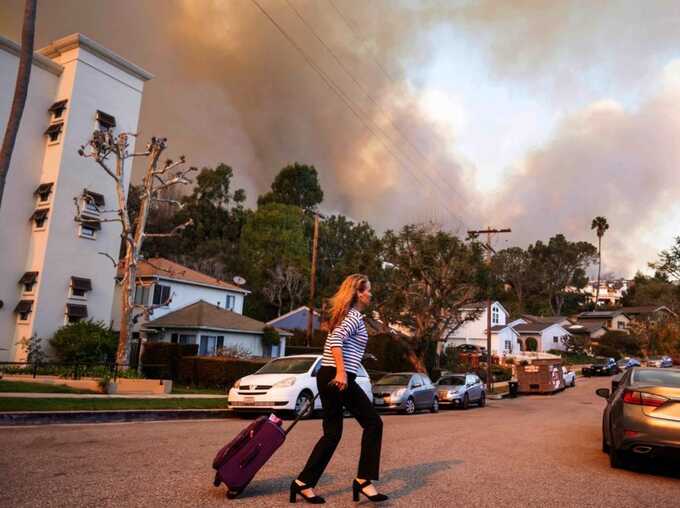 LA landlords increase rent as wildfires leave people homeless