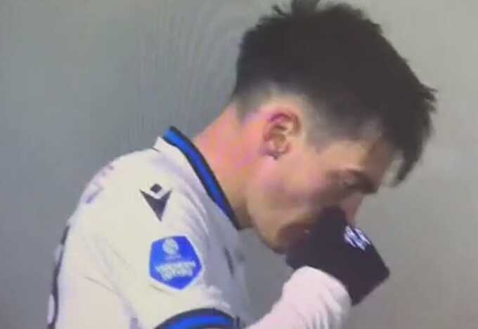 Footballer’s eye ’pops out’ during game after blowing nose, then jogs off casually