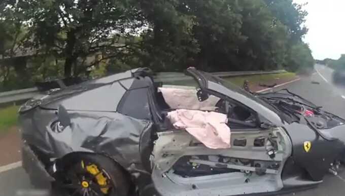 Ferrari driver jailed after 3-week-old baby suffers permanent brain injuries in 136mph crash