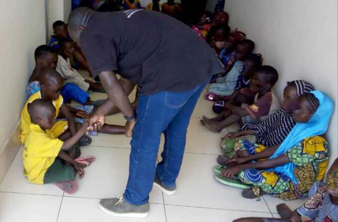 Over 200 abducted children rescued in nationwide human trafficking crackdown in Nigeria