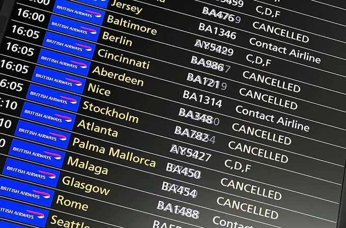 Air traffic over a large part of Europe halted due to glitch