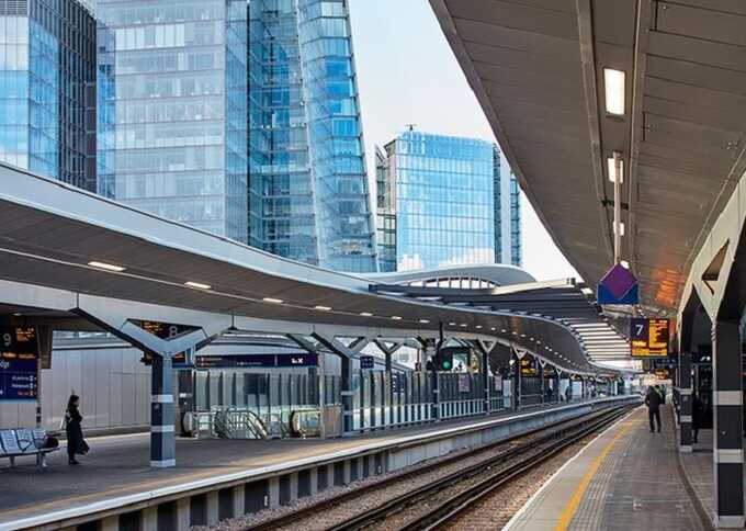 London commuter train station ranked among the best in Europe