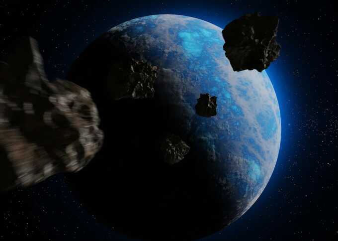 Chilling footage shows the potential outcome if an asteroid strikes Earth in 2032