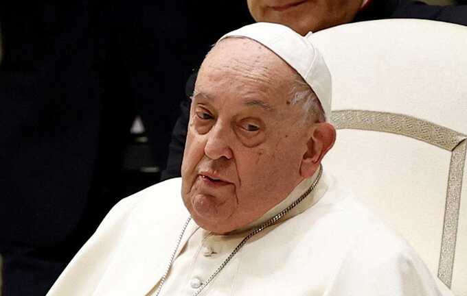 Pope Francis, aged 88, admitted to hospital in Rome