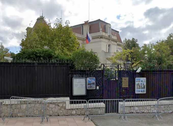 Explosive device detonates outside the Russian consulate in Marseille