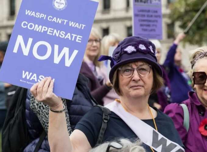 Women affected by the WASPI campaign threaten legal action over pension dispute