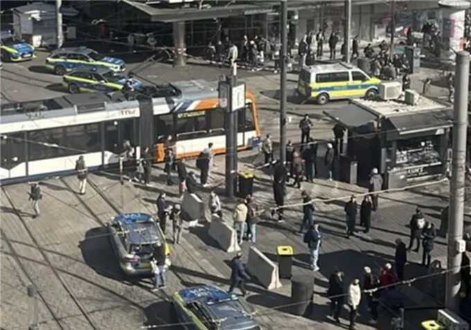 Germany: High-speed car ramming in Mannheim leaves several injured