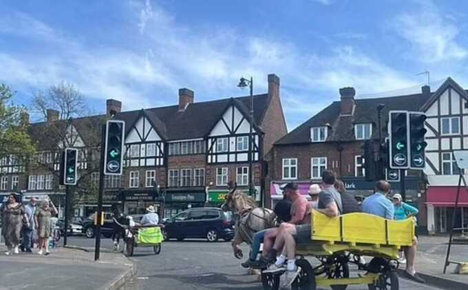 Travellers cause major disruption in Surrey: pub closed, traffic blocked, resident assaulted