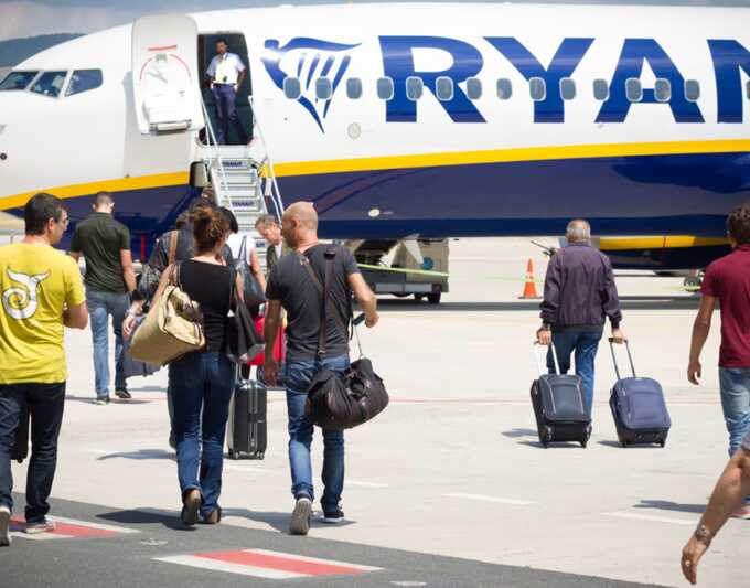 Ryanair ordered to refund £124 to passenger over illegal hand luggage fee