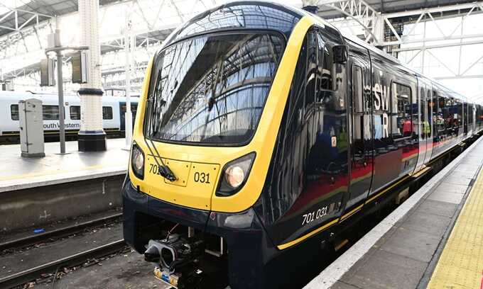 First train under state control: Labour nationalises South Western Railway
