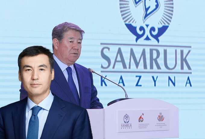 Galimzhan Yessenov, with Akhmetzhan Yesimov on the background. Pic: Collage by InView
