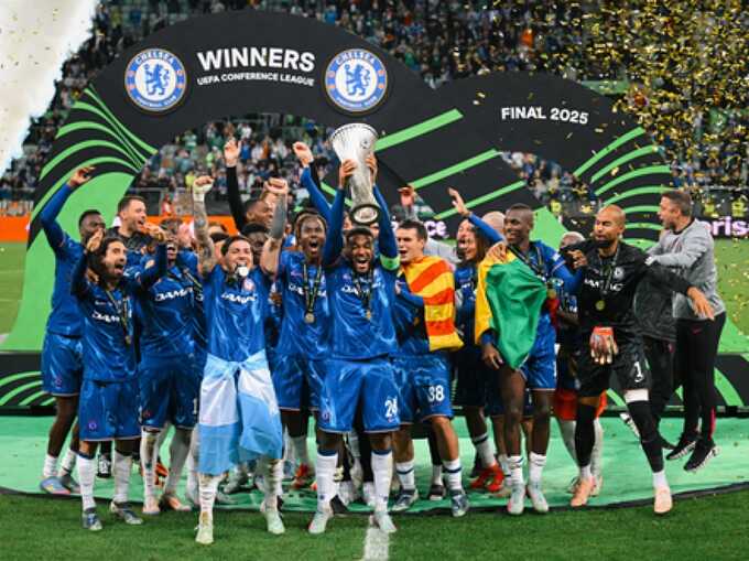 Historic triumph: Chelsea wins the Conference League and completes full set of European trophies