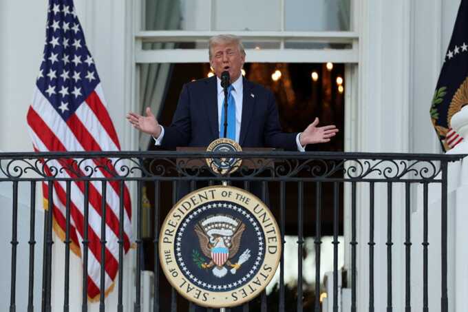 Trump declared an income of $1.6 billion