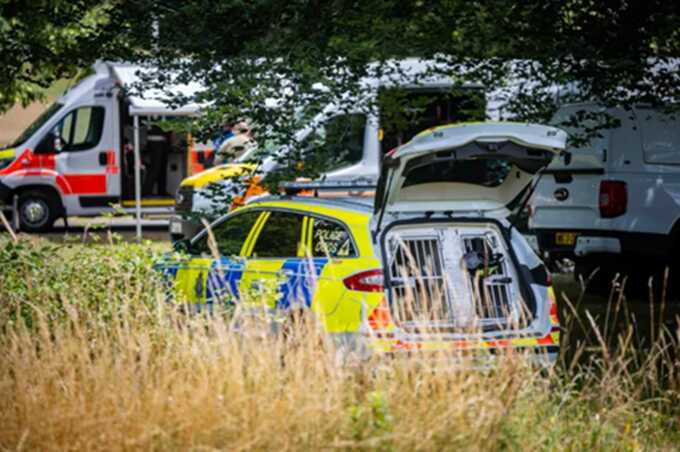 Emergency services were also at the scene (Picture: Wiltshire999S/SWNS)