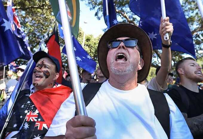 Thousands attend anti-immigration rallies across Australia amid far-right criticism