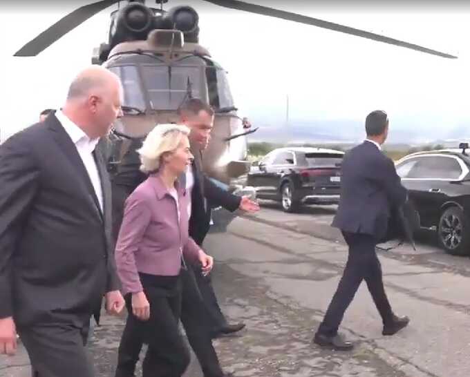 Von der Leyen’s plane encountered Russian GPS jamming over Bulgaria