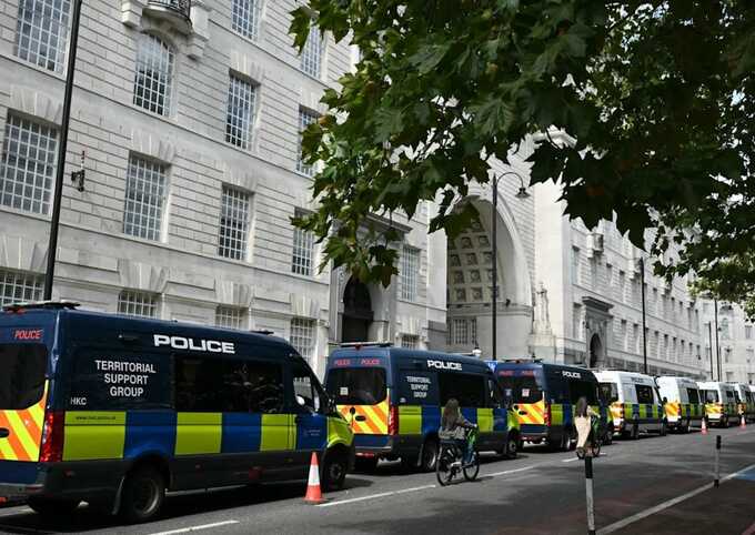 Mass arrests begin at London’s largest protest against Palestine Action ban