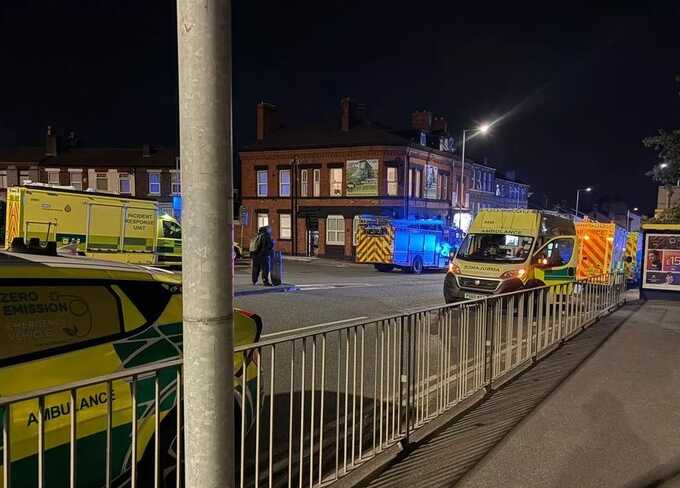 Man survives 100ft fall down embankment in Walton