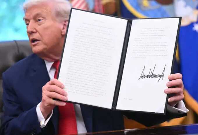 Trump signs order to keep TikTok running in US amid security concerns
