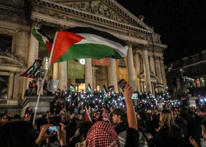 Clashes erupt in Brussels as protesters condemn Israel’s flotilla interception