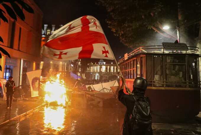 PM Kobakhidze blames EU amid opposition clashes in Georgia