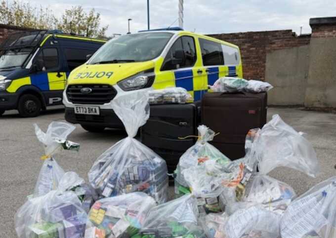 Police seize £38,000 worth of illegal cigarettes and vapes in Warrington raids