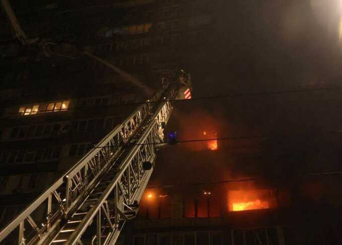 Kyiv in darkness as Russian missiles and drones strike – 20 injured