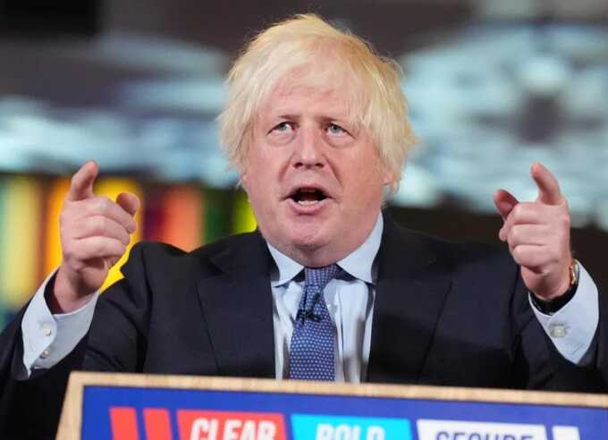 Former PM Johnson blames Sunak and Cameron for immigration rise