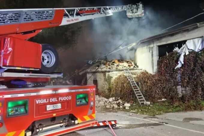 Three police officers killed after house filled with gas exploded during eviction