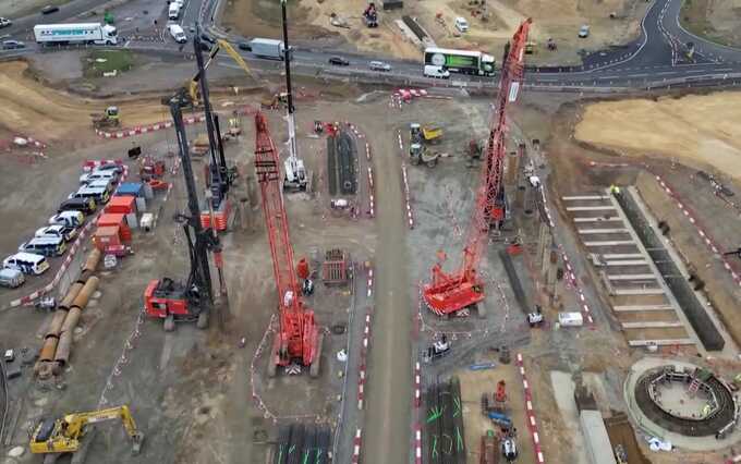 UK’s £1bn road project reaches halfway point