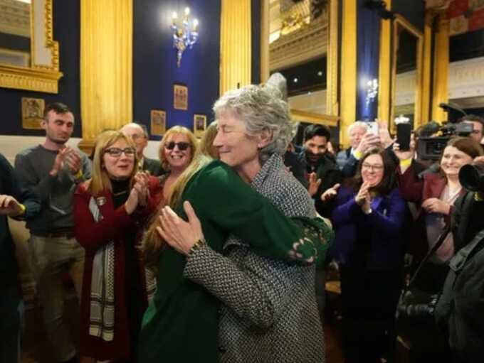 Catherine Connolly elected Ireland’s 10th president in landslide victory