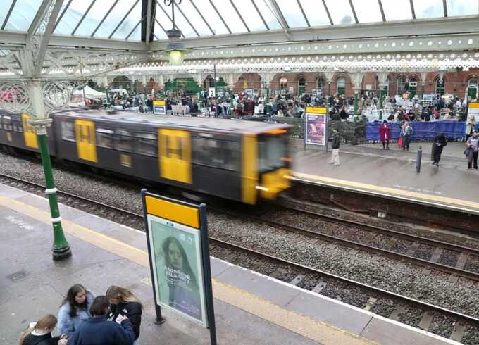 Metro train held at Tynemouth following passenger fall