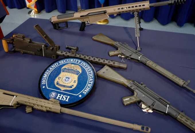 Democrats slam Trump administration for lifting firearm export restrictions