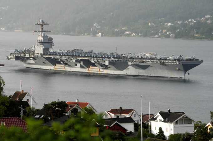 US aircraft carrier deployment marks largest military presence in Latin America since 1989